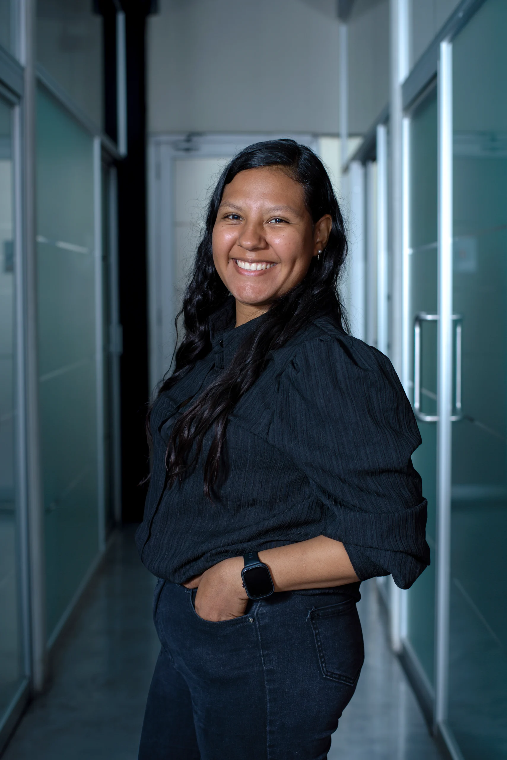 Jessica Alfaro, Residente Post-Venta en Delfos Constructores Contratistas en El Salvador